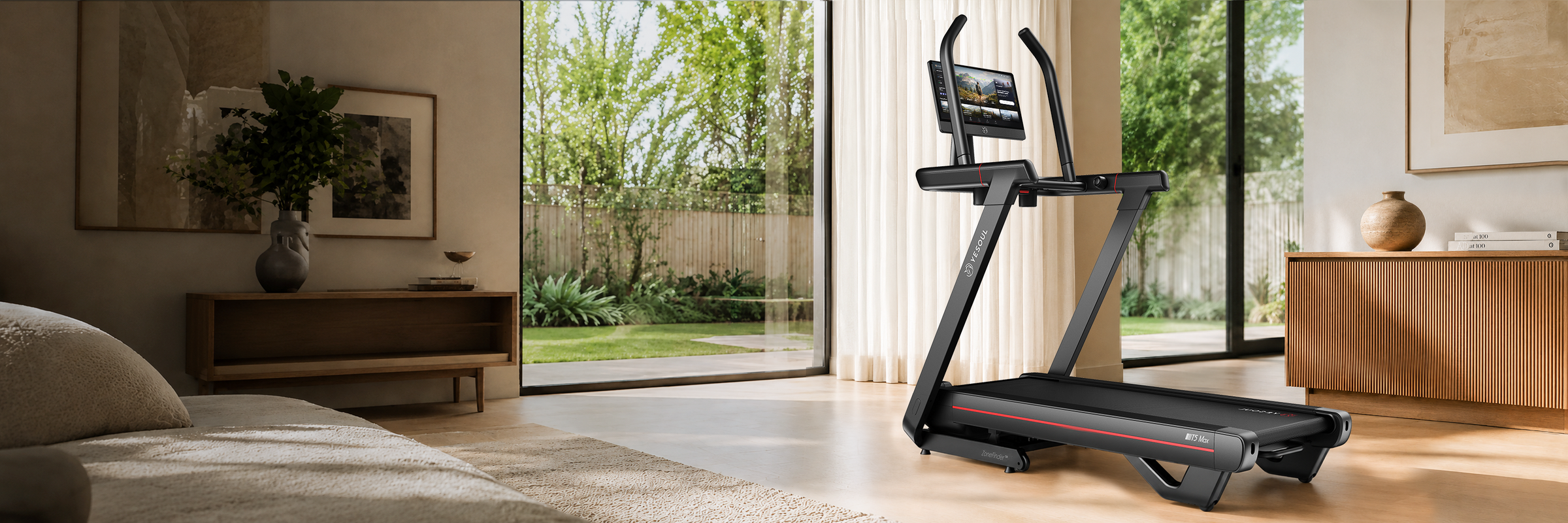 YESOUL T5 Series treadmill collection